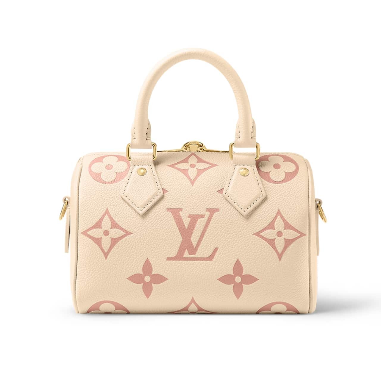 10-1 Louis Vuitton Speedy Bandoulière 20 Bag Latte Chamallow 21Cm M46875 - Image 1