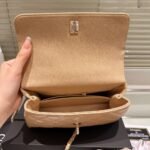 Chanel Small Coco Handle Bag Dark Beige 23Cm A92990 - Image 6