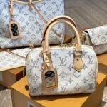 Louis Vuitton Speedy Bandoulière 20 Multicolor Beige 20Cm M24709 - Image 2