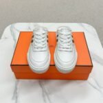 Hermes Keep Sneaker Blanc And Natural H251913ZHA3415 - Image 2