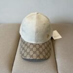 Gucci GG Canvas Baseball Hat Beige - Image 2