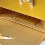 Louis Vuitton LV Twist MM Handbag Sunflower Yellow 23Cm - Image 9
