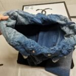 Chanel 22 Handbag Washed Denim 41Cm AS3261 B10439 NM981 - Image 6