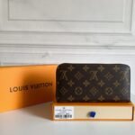 Louis Vuitton Monogram Long Zippy Wallet Brown 19Cm M42616 - Image 6
