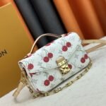 Louis Vuitton X Murakami Pochette Métis East West Monogram Cherry White 21Cm M14231 - Image 2