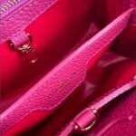 Louis Vuitton Capucines Dark Pink 27Cm M20845 - Image 7