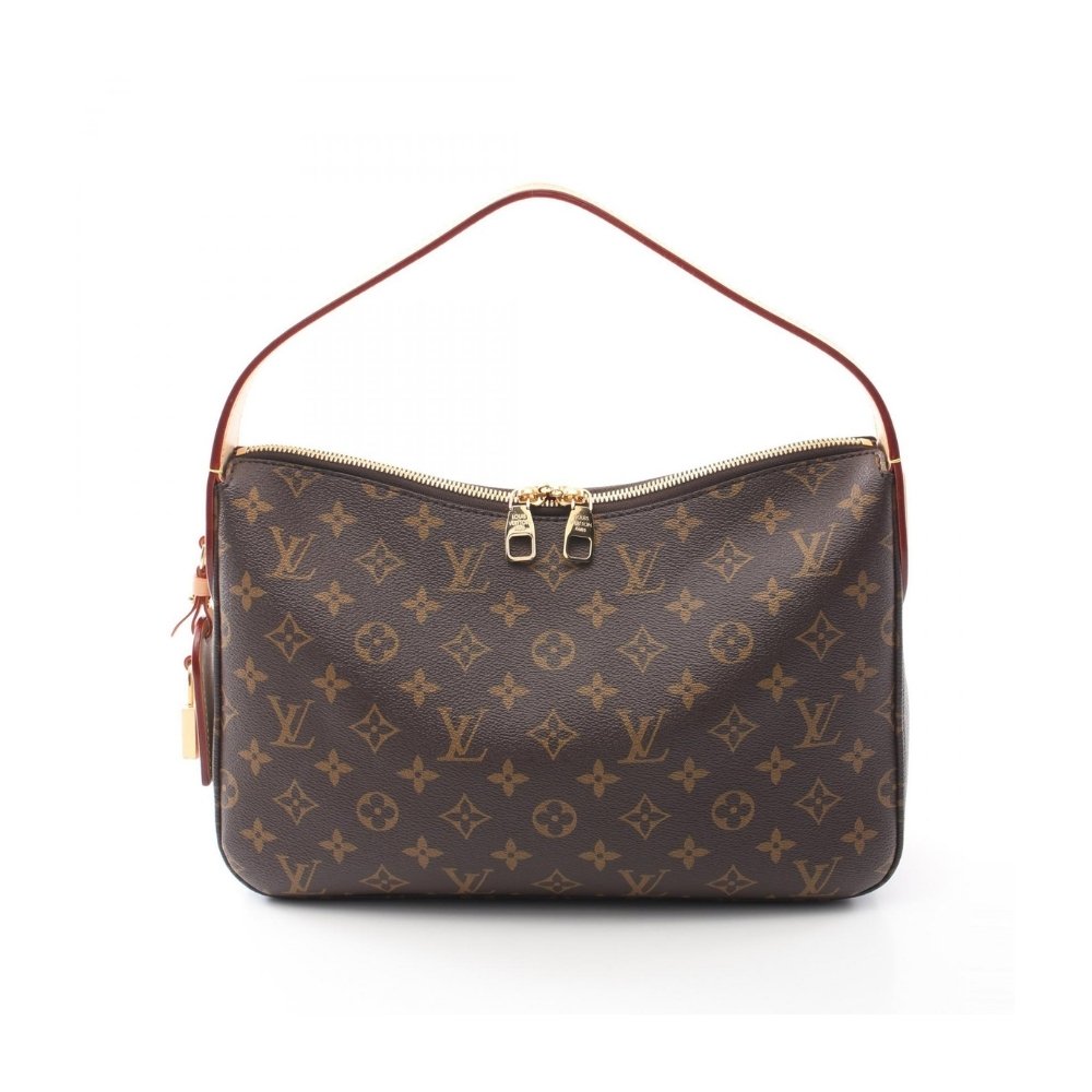 6-3-1-2 Louis Vuitton Slouchy PM Bag Brown 33Cm M11952 - Image 1