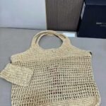 Saint Laurent Icare Naturel And Brown Gold 45Cm 772191GAAEK2063 - Image 5