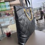 Chanel CC Shopping Bag Black 37Cm - Image 3
