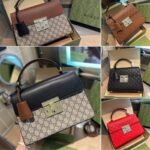 Gucci Padlock GG Supreme Top Handle Brown 28Cm 453188 1XGUK5BG314 - Image 3