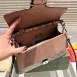 Gucci Damen Dionysus GG Canvas Top Handle Bag Brown 24Cm - Image 7
