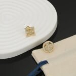 Louis Vuitton Idylle Blossom Stud Earrings Gold And Diamonds - Image 3