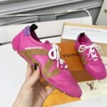 Louis Vuitton LV Sneakerina Fuchsia Pink 1AHNEE - Image 3