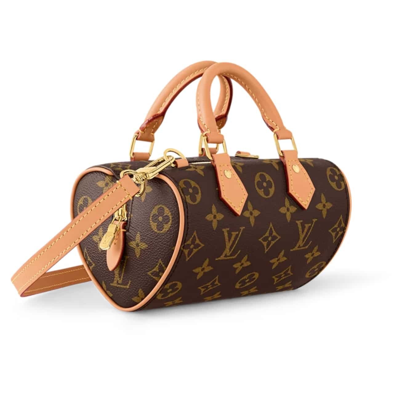 TBNB-1-28 Louis Vuitton Speedy Dating Nano Bag Monogram Brown 20Cm M13226 - Image 1