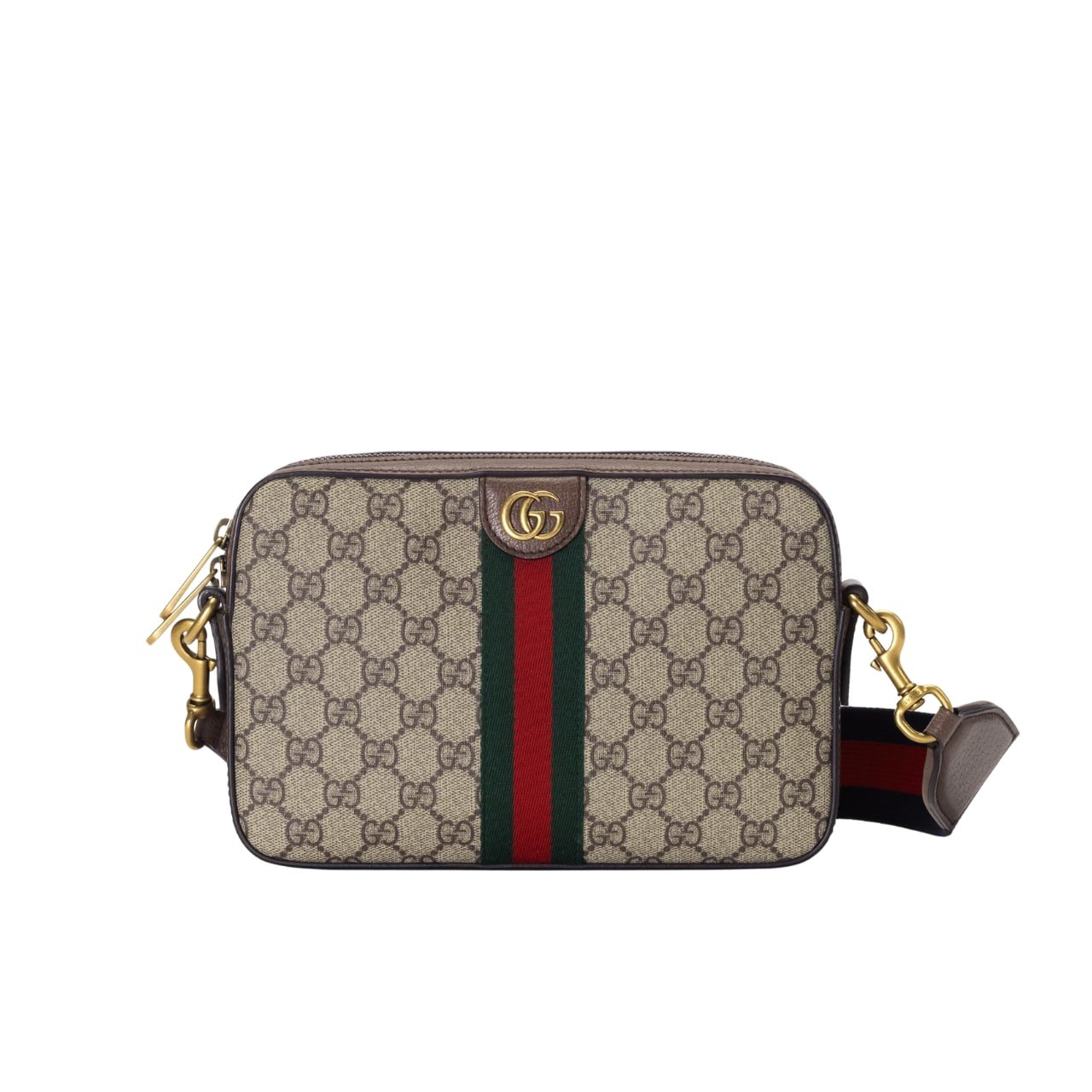 TBNB-1-7-1 Gucci Ophidia GG Shoulder Bag Beige Ebony 23.5Cm 699439 9C2ST 8920 - Image 1