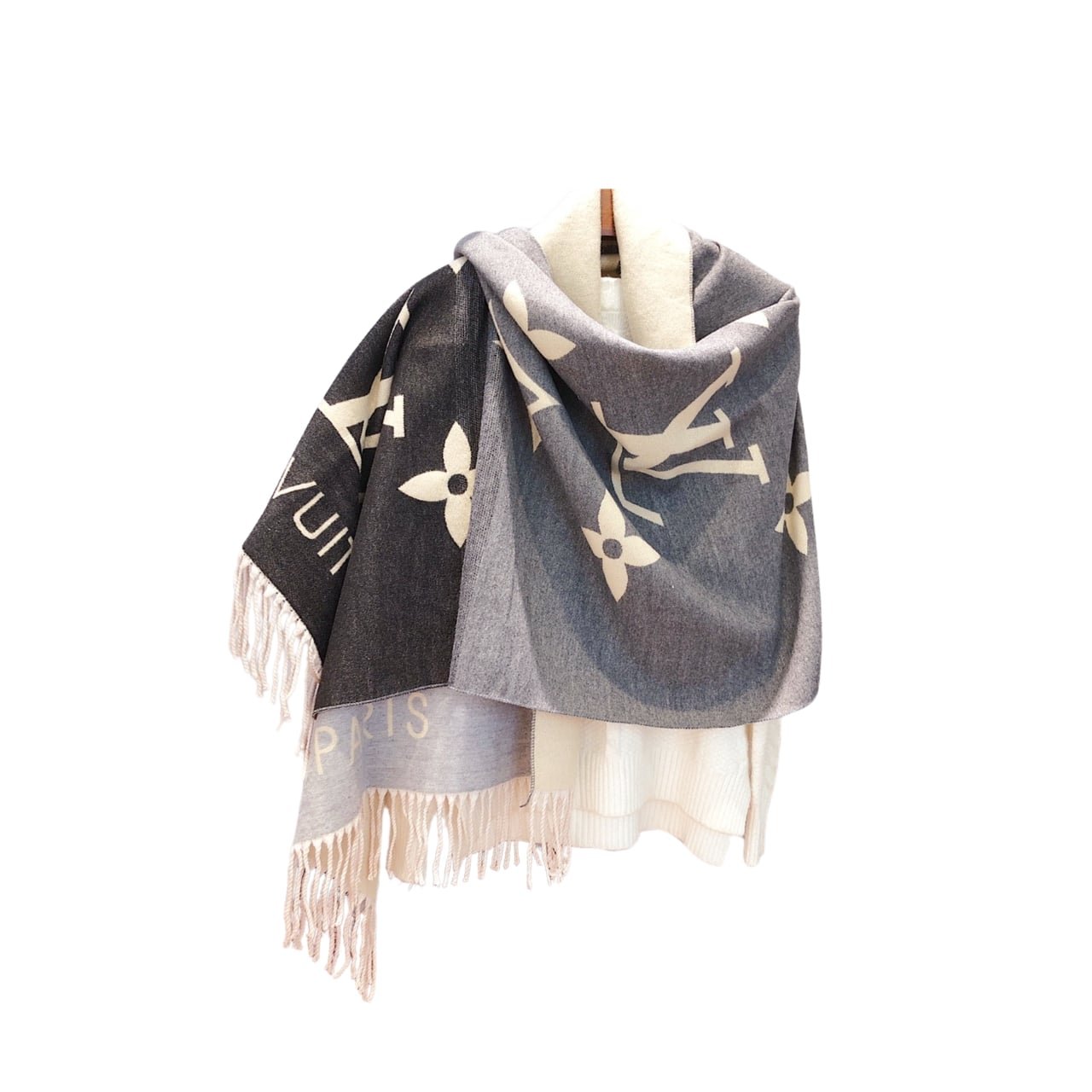 TBNB-3-3 Louis Vuitton Gradient Shawl 190Cm - Image 1