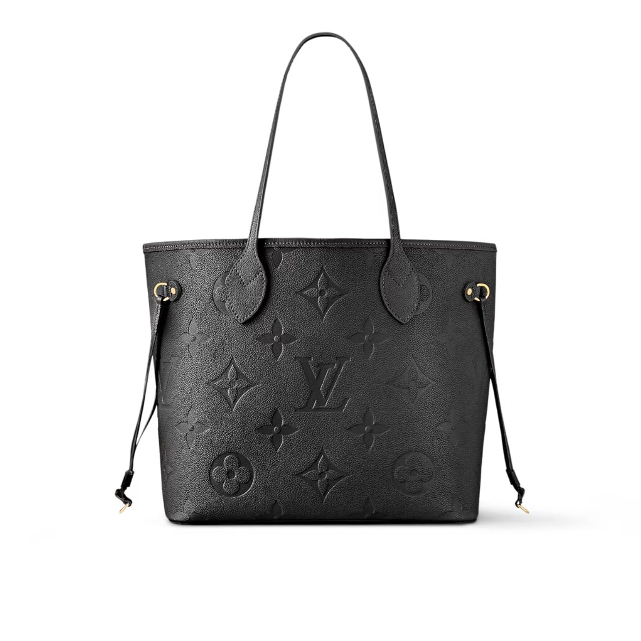 Thumbnail-13-1-2 Louis Vuitton Neverfull MM Monogram Empreinte Leather Black 31Cm M45685 - Image 1