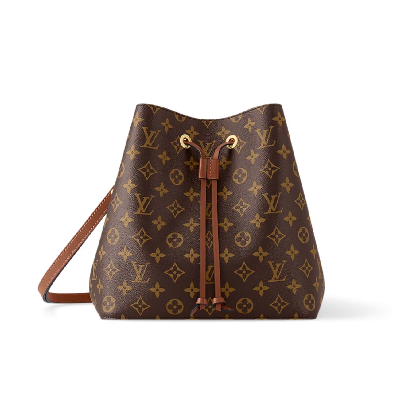 Thumbnail-17-7 Louis Vuitton Neonoe MM Brown 26Cm M44887 - Image 1